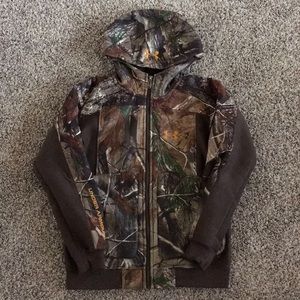 Boys under armor jacket